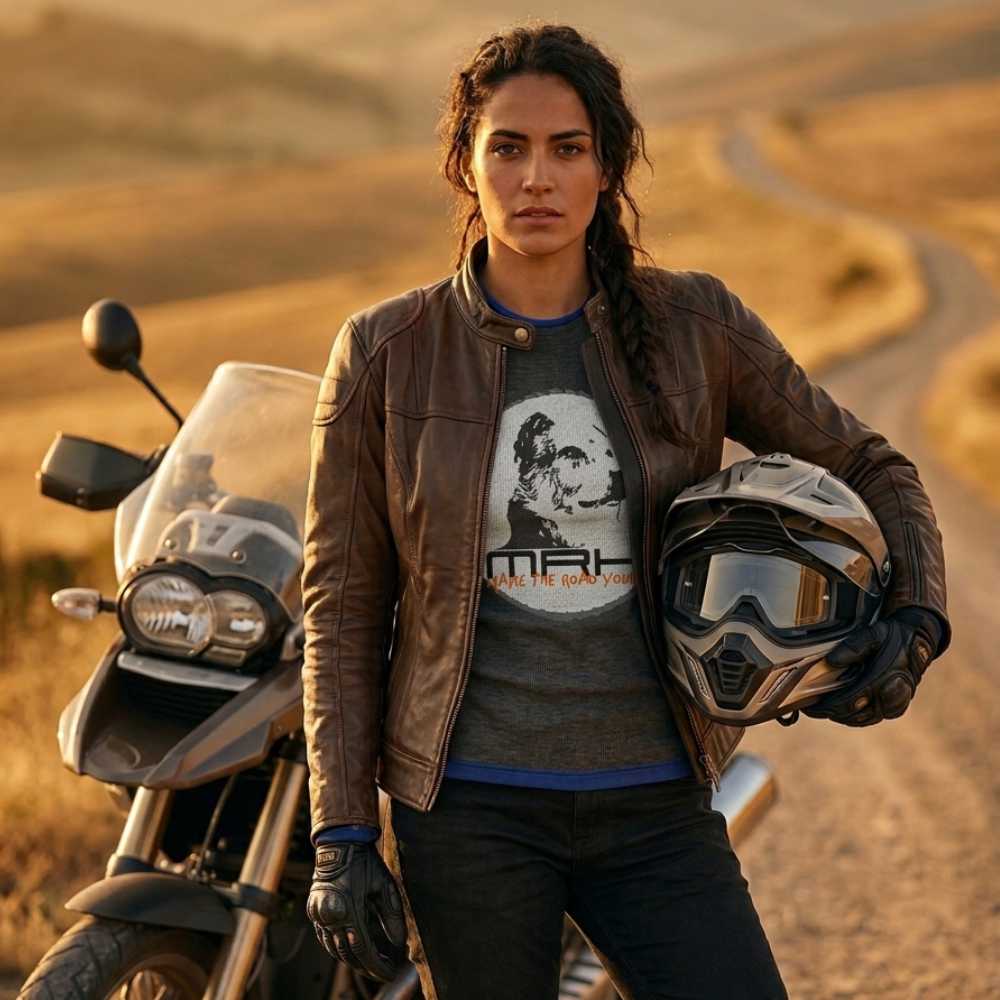 CAMIBUSO ANTITRANSPIRANTE PREMIUM PARA MOTOCICLISTAS Y CONDUCTORES MUJER