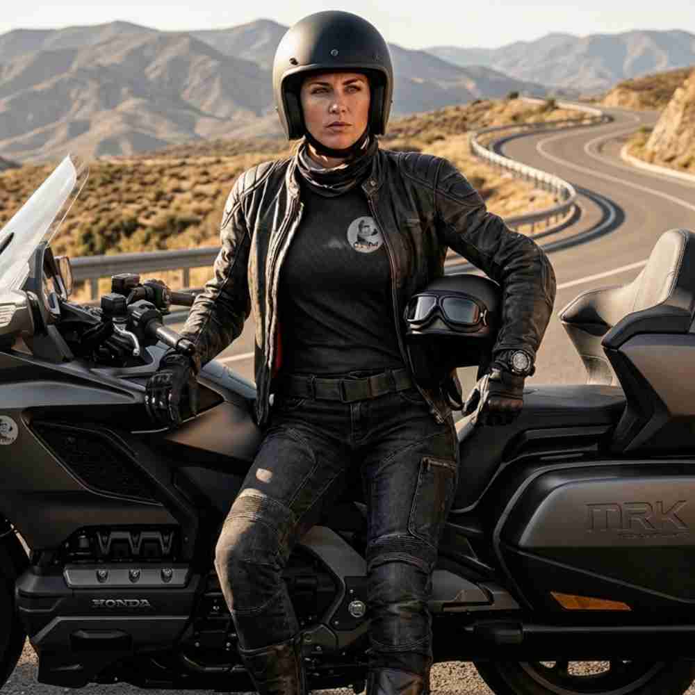 CAMIBUSO ANTITRANSPIRANTE PREMIUM PARA MOTOCICLISTAS Y CONDUCTORES MUJER